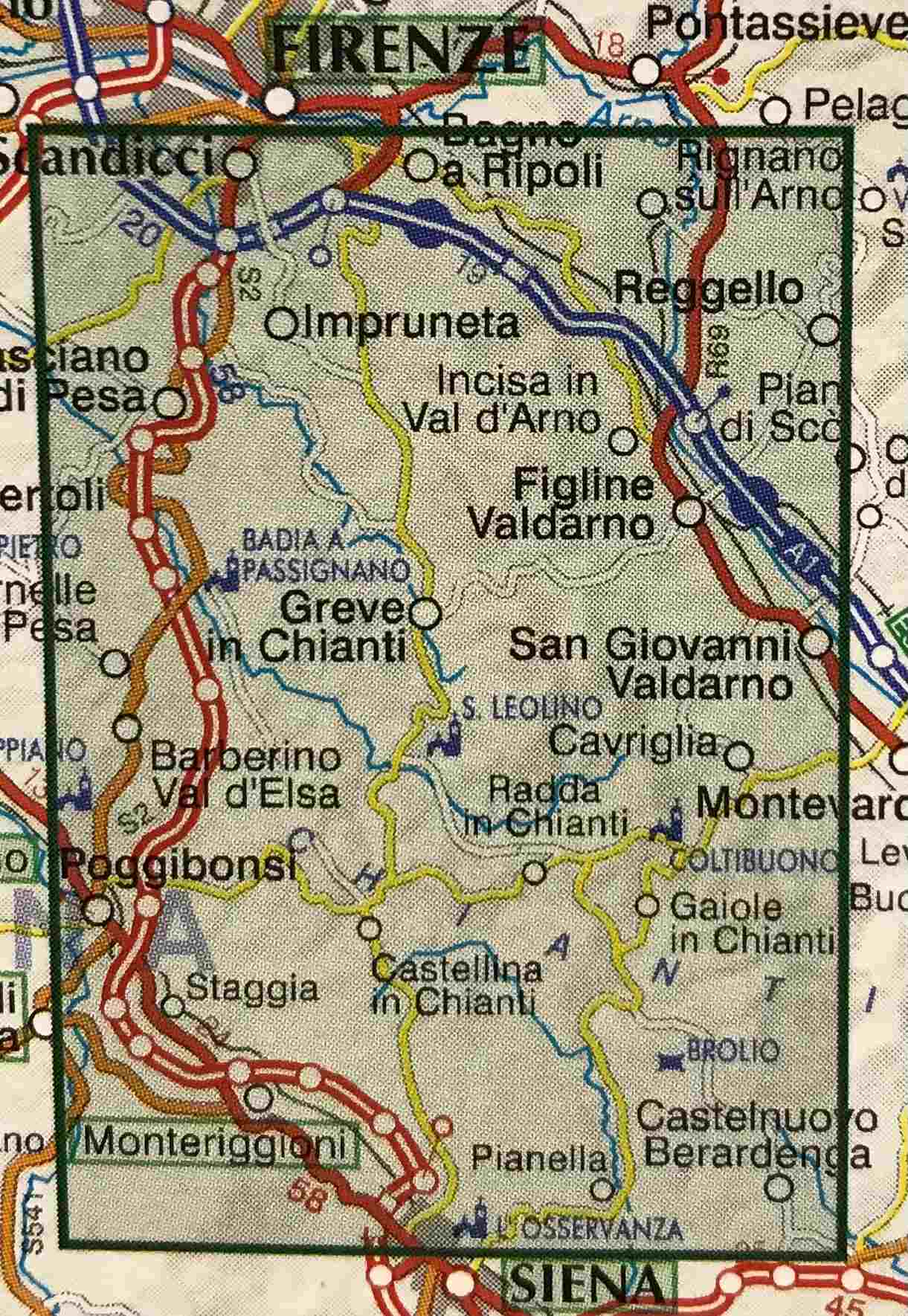 Global Map Chianti